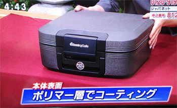 ポリマー層でコーティングされたセントリーの金庫