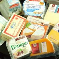 いろいろな種類のチーズ